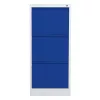 Armário de arquivo de suspensão Phoenix Safe 3 gavetas azul