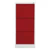 Armário de arquivo corta-fogo Phoenix Safe 3 gavetas vermelho