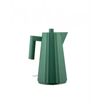 Chaleira elétrica Alessi Plissé verde MDL06 GR 1,7 L 2400 W sem BPA