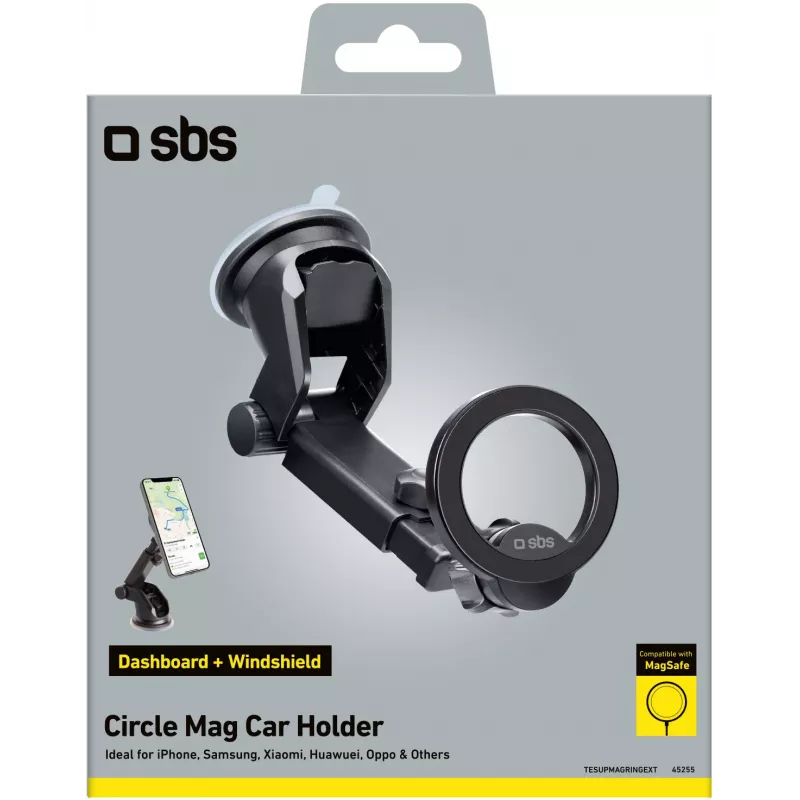 SBS TESUPMAGRINGEXT Suporte MagSafe, preto
