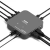 Estação de Acoplamento Universal PORT Designs - 2 x 4K 2 HDMI com Fonte de Alimentação - EU