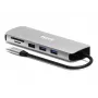 Estação de Acoplamento USB-C 9-em-1 PORT Designs com HDMI 4K e 85W PD - Space Grey