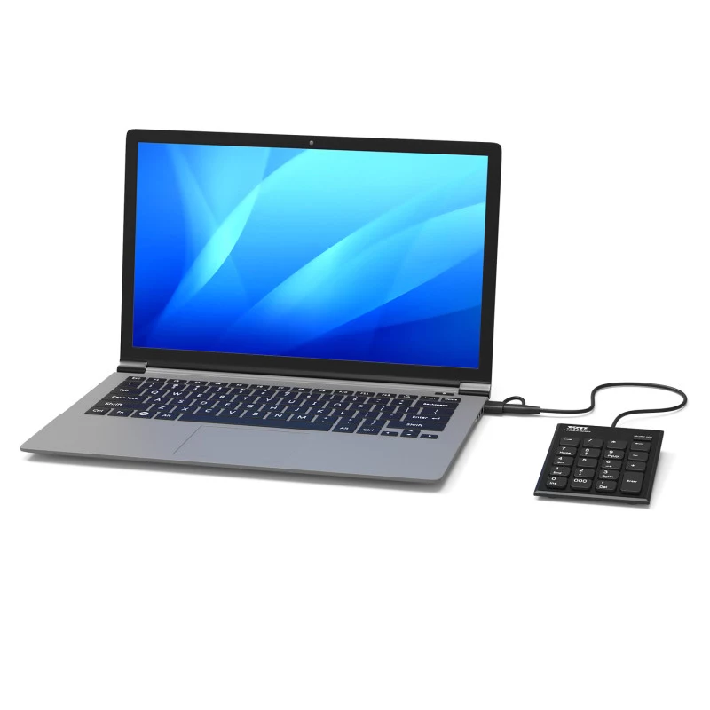 Teclado Numérico PORT Connect USB-C PORT Designs Preto