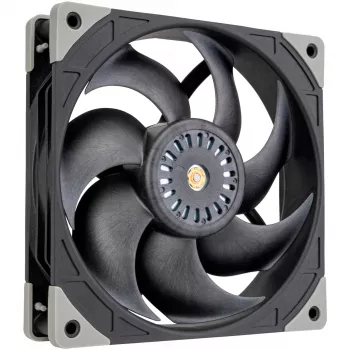 Ventoinha de caixa SILVERSTONE TECHNOLOGY SST-FHL140 140mm preta, 4-Pin PWM, Hydraulic Bearing, 0-1500 RPM, 92,5 CFM