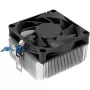 Dissipador de CPU SILVERSTONE TECHNOLOGY SST-NT09-AM5 low profile, ventoinha 92mm, 2 heatpipes, AMD AM5, preto