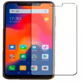 Evelatus Película protetora de ecrã plana em vidro temperado 0,33 mm com cola japonesa antiestática para Xiaomi Redmi Note 6 Pro