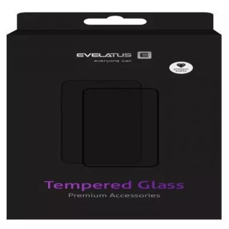 Evelatus Huawei P Smart 2019 2.5D Full Cover Japan Glue Glass Anti-Static protetor de ecrã