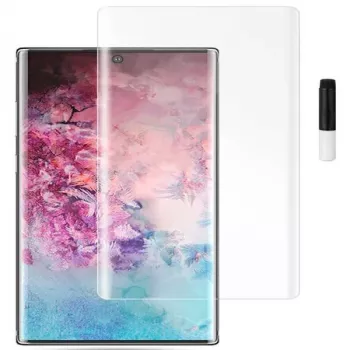 Evelatus Samsung Galaxy Note 10 Plus Vidro transparente UV + cola