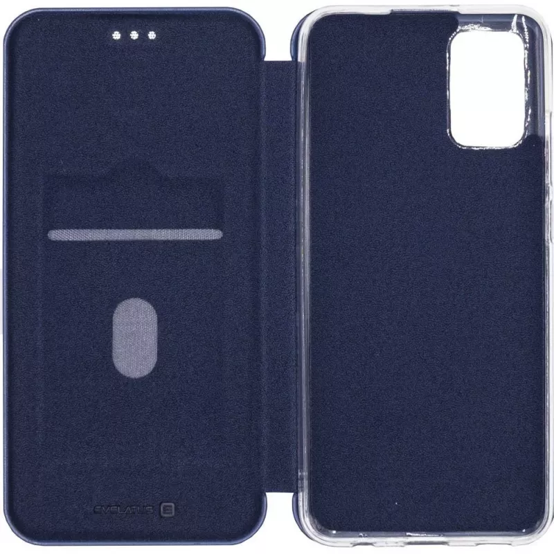 Evelatus Capa tipo livro para Samsung Galaxy A02s azul