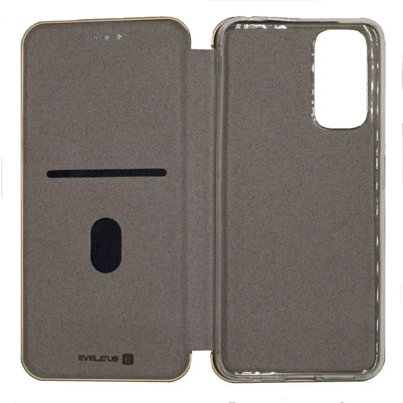 Evelatus Capa tipo livro para Xiaomi POCO M3 / Redmi 9T / Redmi Note 9 4G - dourada