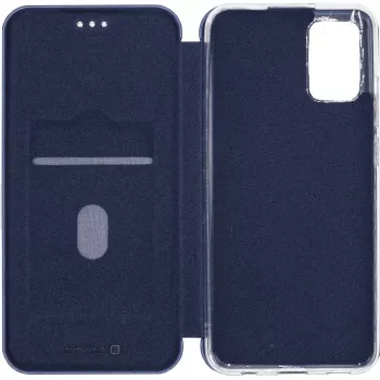 Evelatus Book Case para Xiaomi Redmi 9T, Redmi Note 9 4G, Poco M3 - azul-meia-noite