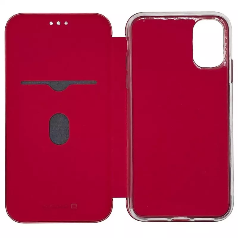 Evelatus Capa tipo livro para Xiaomi Poco M4 Pro 5G vermelha