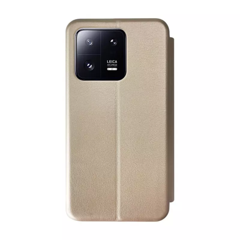 Capa tipo livro iLike para Xiaomi Mi 13 Pro dourado