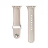 Evelatus Bracelete de silicone Solo Loop para Apple Watch 42/44/45mm (140mm M/L) rosa areia