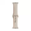 Evelatus Bracelete de silicone Solo Loop para Apple Watch 42/44/45mm (140mm M/L) rosa areia