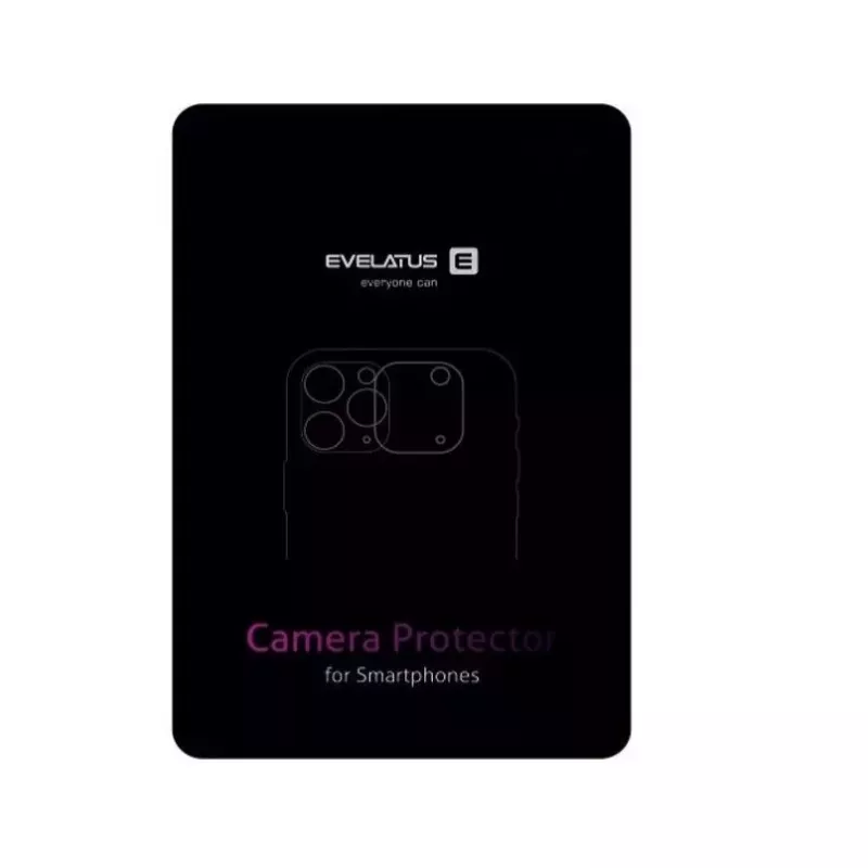 Evelatus Protetor de lente da câmara Armor Blue Titanium para Apple iPhone 15 Pro / 15 Pro Max