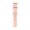 Connect Watch 38/40/41mm bracelete de relógio em silicone Loop (132mm M/L) rosa areia