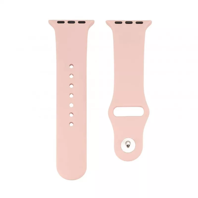 Connect Watch 38/40/41mm bracelete de relógio em silicone Loop (132mm M/L) rosa areia