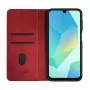 Evelatus Samsung Galaxy A16 Capa Tipo Livro Vermelho