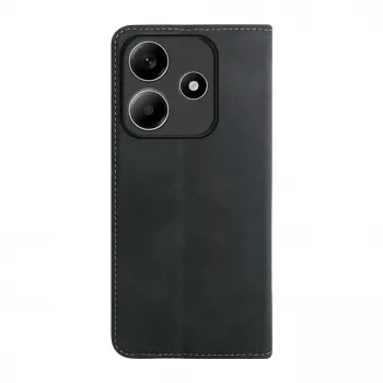 Evelatus Capa tipo livro para Xiaomi Redmi Note 14 5G - Preta