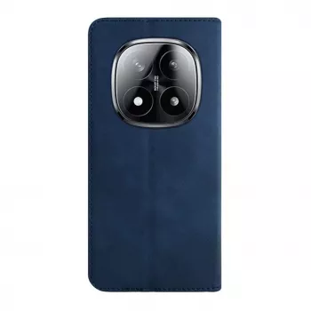Evelatus Capa tipo livro para Xiaomi Redmi Note 14 Pro Plus azul-escuro