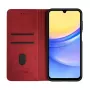 Evelatus Samsung Galaxy A15 Capa Tipo Livro Folio Vermelho