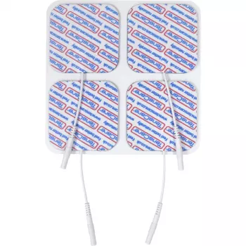 TensCare Elétrodos de malha de carbono 50x50 mm, pack de 4