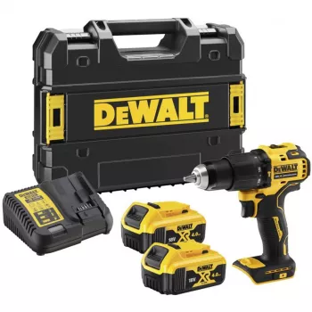 Martelo combinado sem escovas DEWALT DCD709M2T-QW 18V XR 2 baterias de 5,0Ah mala TSTAK