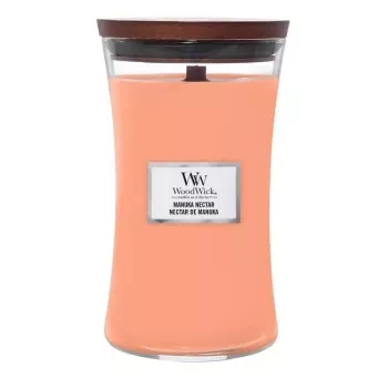 WoodWick Manuka Nectar vela perfumada grande 610g