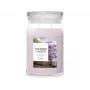 Yankee Candle Signature Dried Lavender & Oak vela em frasco grande 567g