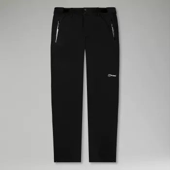 Calças softshell Berghaus Ridge-Roamer, preto, tamanho