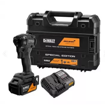 Chave de impacto sem escovas DEWALT 18V XR com 1 bateria de 5,0Ah conjunto DCF86MP1T