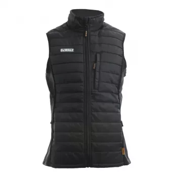 Casaco sem mangas DEWALT Force, preto, tamanho L