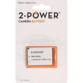 Bateria 2-POWER DBI1008A Lithium-Ion 950 mAh 7,4 V para Canon LP-E8