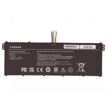 Bateria principal 2-Power para MSI R14B01W - 42 Wh