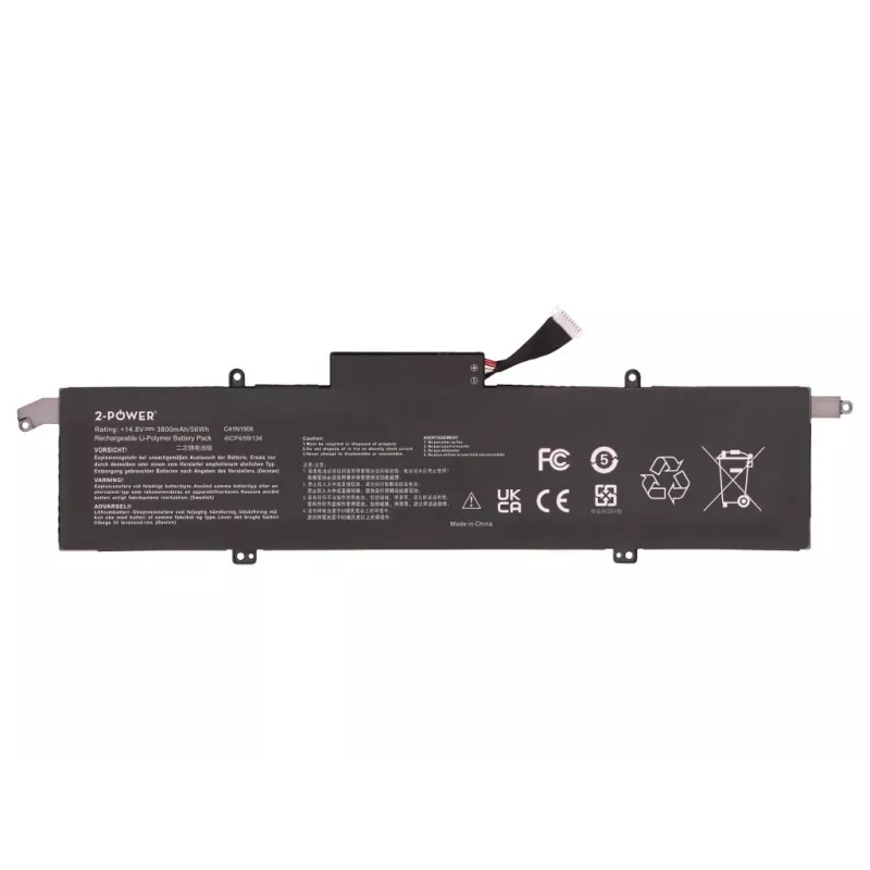 Bateria principal 2-Power para Asus ROG Zephyrus G14 GA401QEC - 56 Wh