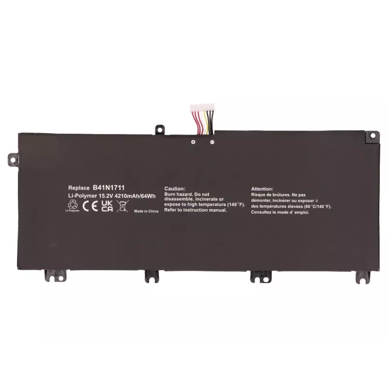 2-Power CBP3992A Bateria principal para Asus TUF FX503VM, 64 Wh, 15,2 V, 4210 mAh
