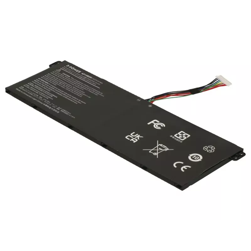 Bateria principal 2-Power - 3400 mAh - 11,1V - Li-ion - preto - para Dell Latitude E7440/E7450