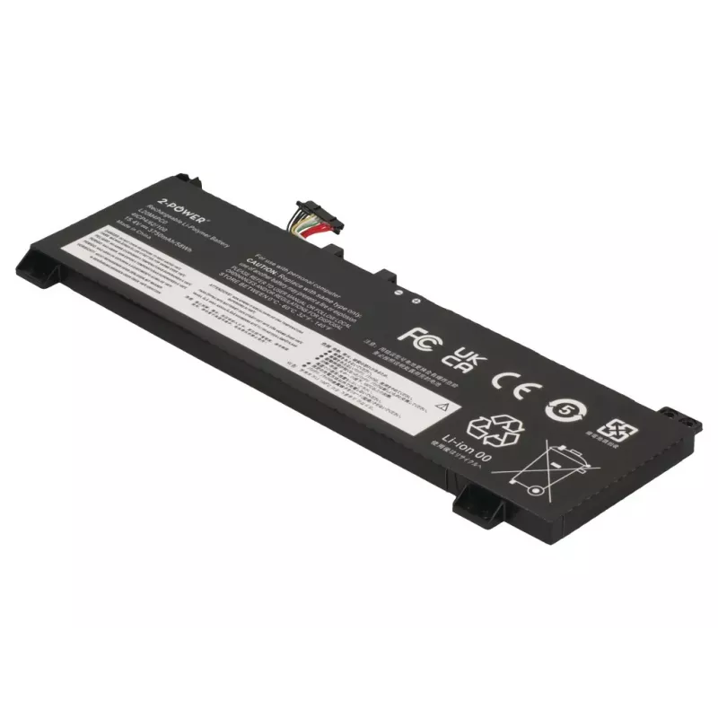 Bateria principal 2-Power para Lenovo Legion 5-15ACH6 82JW - 58 Wh