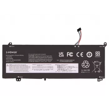 Bateria principal 2-Power para Lenovo ThinkBook 14 G3 ITL 21A3 - 46 Wh iões de lítio