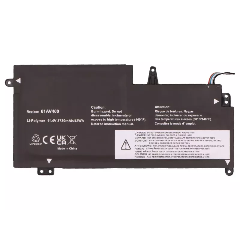 Bateria principal 2-Power para Lenovo ThinkPad 13 Gen 1 / Gen 2 - 42 Wh