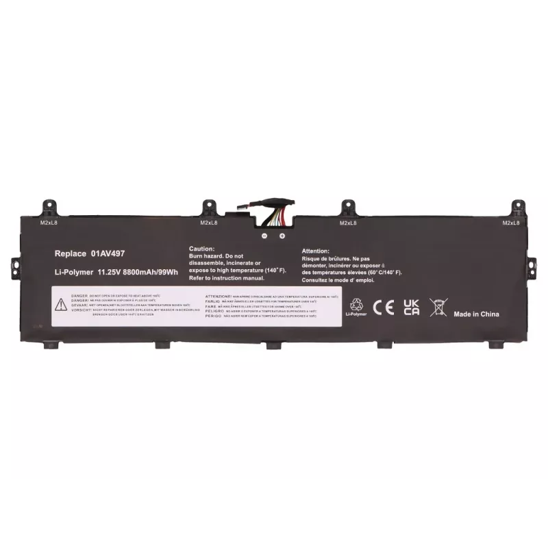 2-Power Bateria principal para Lenovo ThinkPad P72 20MB - 99 Wh