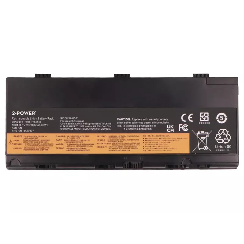 2-Power Bateria principal - Bateria - 7.200 mAh