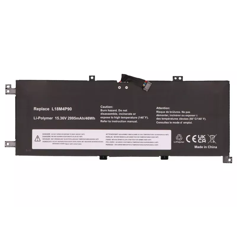 2-Power Bateria principal para Lenovo ThinkPad L13 Yoga - 46 mAh