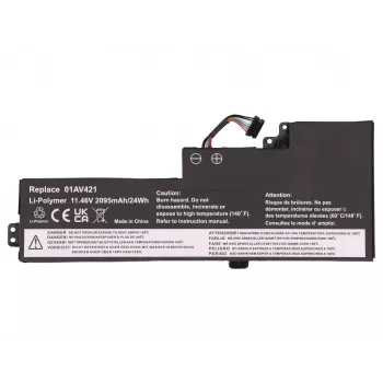 2-Power Bateria principal para Lenovo ThinkPad T470 - 2000 mAh