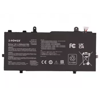 2-POWER Bateria principal 7,6 V 4900 mAh para Asus VivoBook Flip TP401N