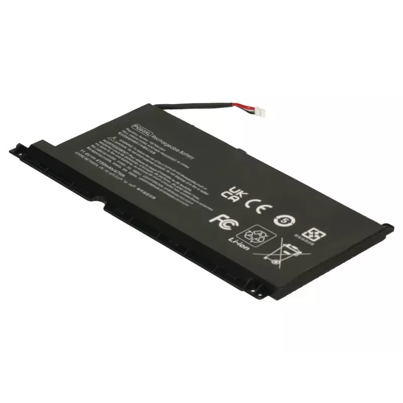 2-Power Bateria principal HP 15-dk0020TX - 11,4V 4150mAh Iões de lítio