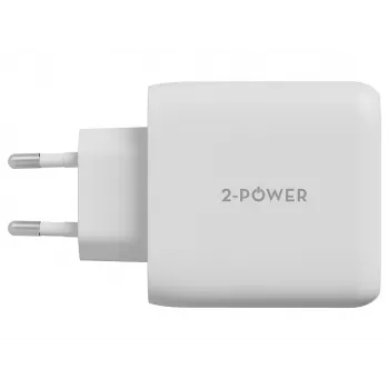 2-POWER Carregador de parede PD 20W USB-C e 12W USB-A