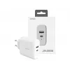 2-POWER Carregador de parede PD 20W USB-C e 12W USB-A