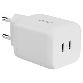 Carregador de parede 2-Power 65W PD GaN 2 x USB-C